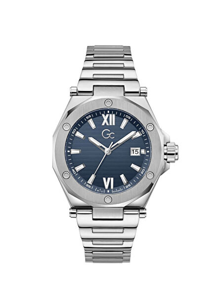 GCZ67001G7 Metalik Gri Çelik Erkek Kol Saati