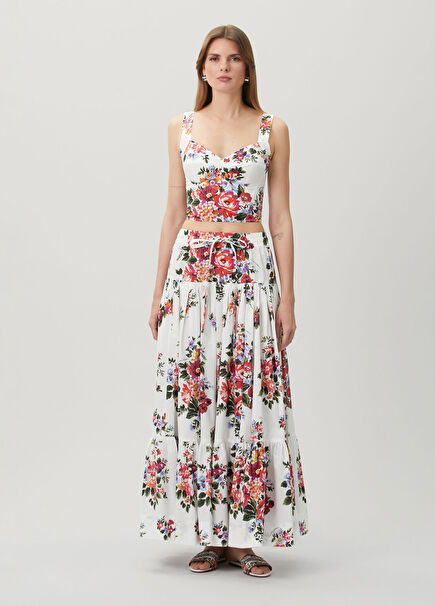 Multicolored Maxi Skirt