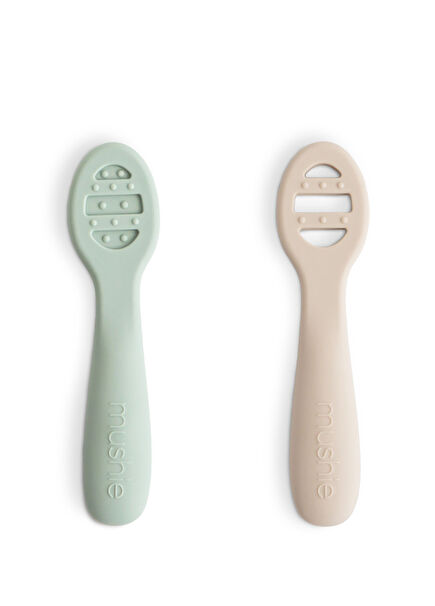 Cambridge Blue Shifting Sand Baby First Feeding Spoon Set