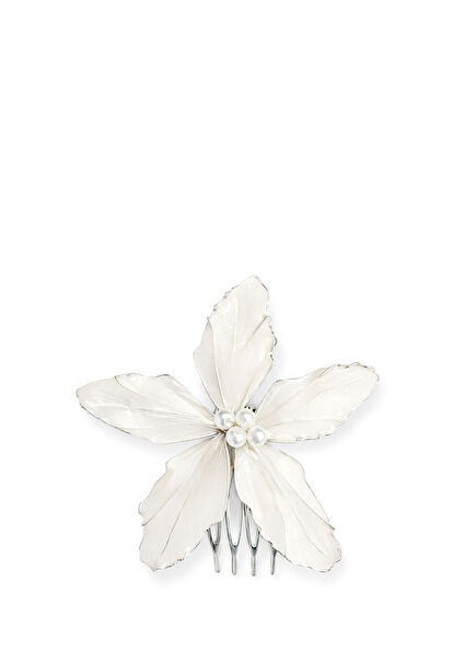 Eira Gümüş Kadın İnci Toka