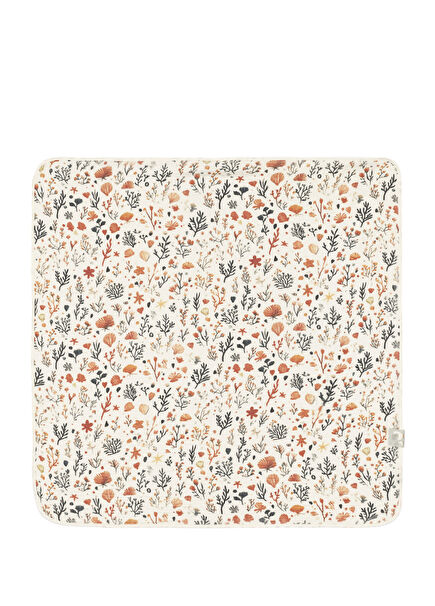 Seabloom Desenli Renkli %100 Pamuk Müslin Bebek Örtü