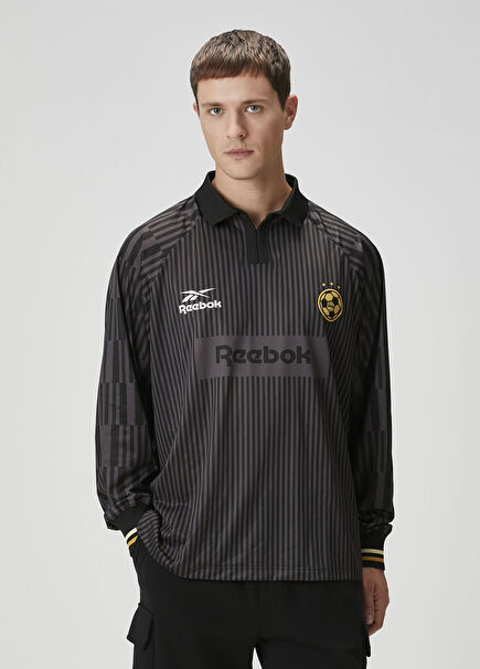 Soccer Striped Polo T-Shirt