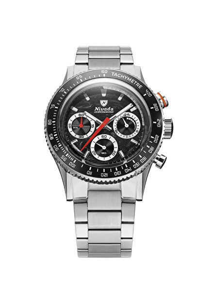 Chronoking Meca Racing Gri Çelik Erkek Kol Saati