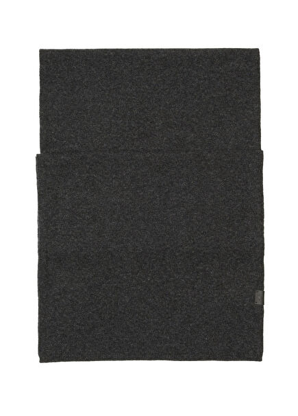 Antrasit Erkek Kaşmir Atkı