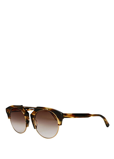 Vivara Col 0 4 51 Gold Havana Brown Acetate Unisex Sunglasses