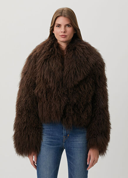 Isabeli Kahverengi Shearling Ceket