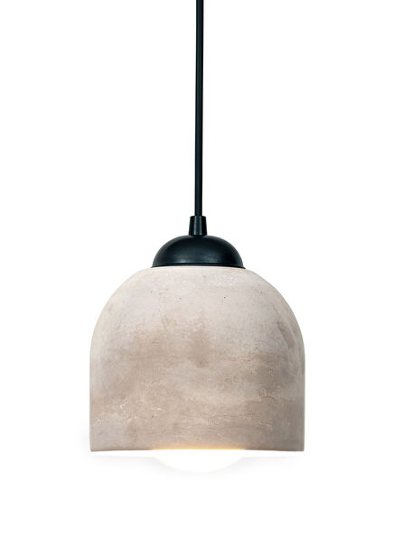 Kahverengi Beton Tavan Aydınlatması