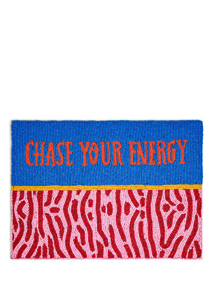 Dadri Blue Fuchsia Glass Placemat