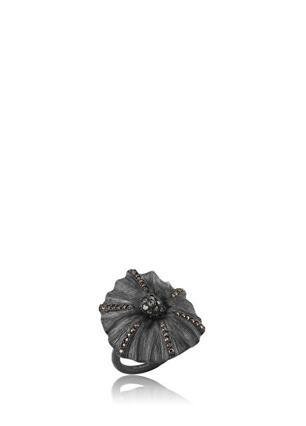 Convolvulus Kadın Gümüş Yüzük