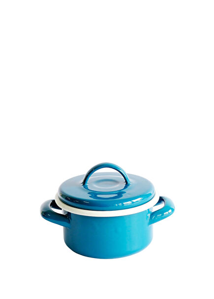 Petroleum Enamel Mini Pot 12 cm