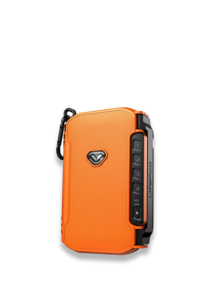 Lifepod X Mini Orange 4-Pack Travel Humido Cigar Box