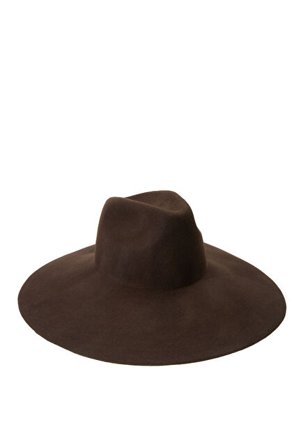 Los Angeles Dark Brown Women's Wool Hat