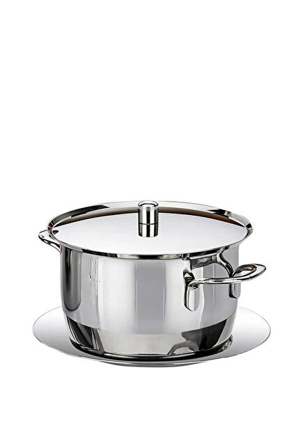 Krom Çelik Antik Kulplu Buz Kovası