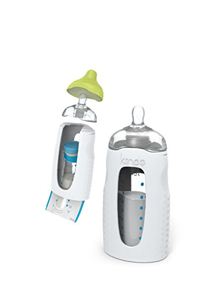 White 2-Pack Milk Storage Bottle