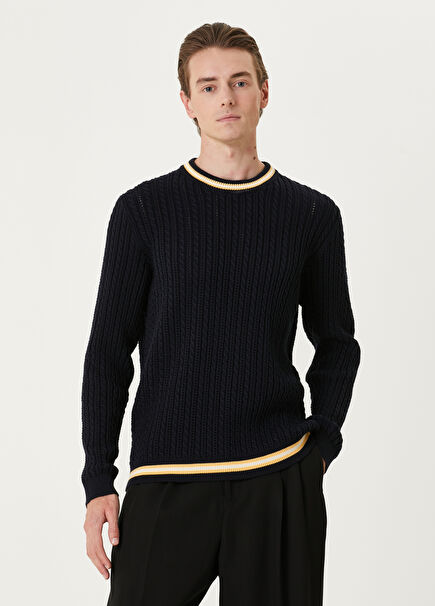 Navy Blue Sweater
