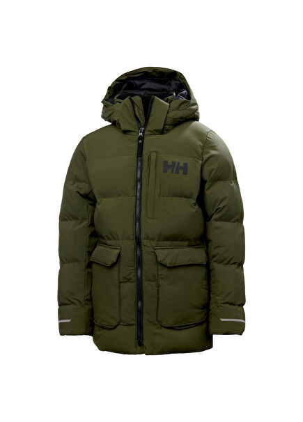 Jr Nord Puffy Yeşil Çocuk Parka
