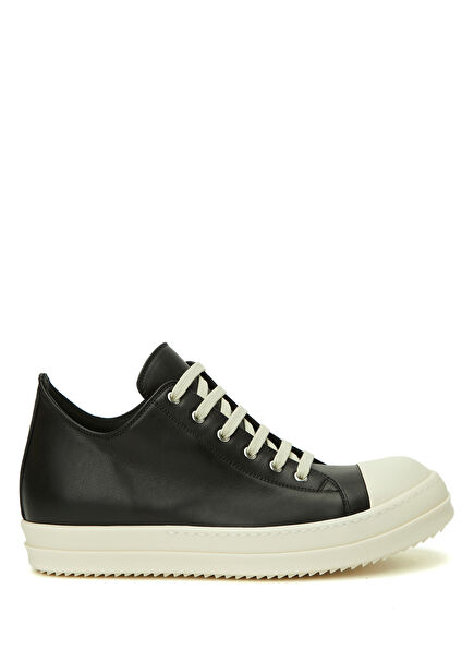 Siyah Erkek Deri Sneaker
