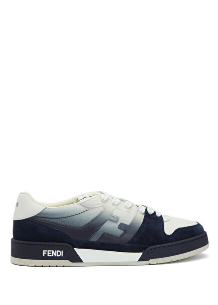 Match Çok Renkli Degradeli Erkek Deri Sneaker