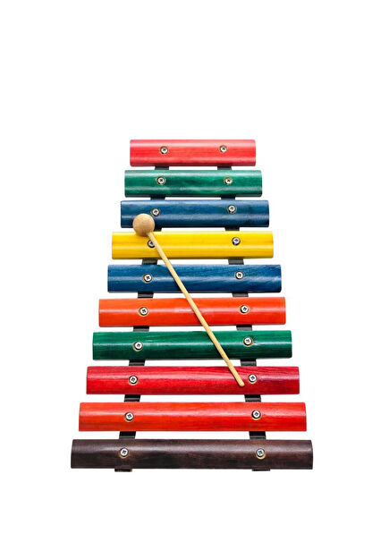 Rainbow Wooden Xylophone