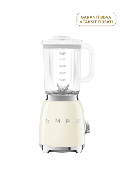 50's Style Retro Krem Smoothie Blender BLF03CREU