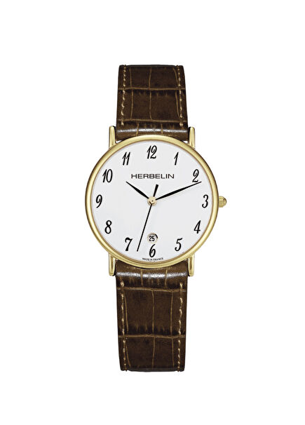 Classiques 12443P28MA Altın Sarısı Erkek Kol Saati