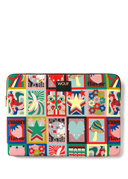 Discobabe Patterned 15" 16" Laptop Case
