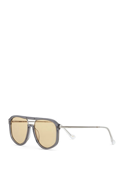 HM 1714 C4 Gri Metal Unisex Güneş Gözlüğü