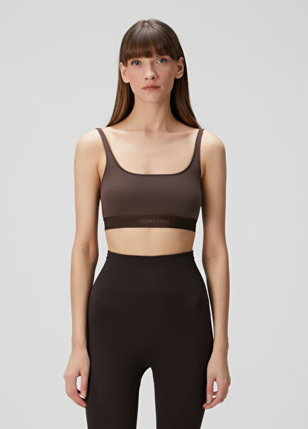 Signature Brown Bustier