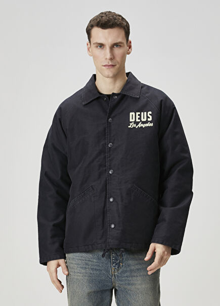 Black Organic Cotton Coat