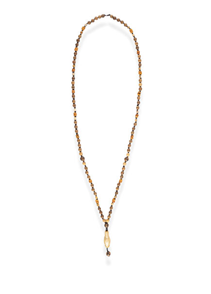 Snake Natural Stone Men's Necklace