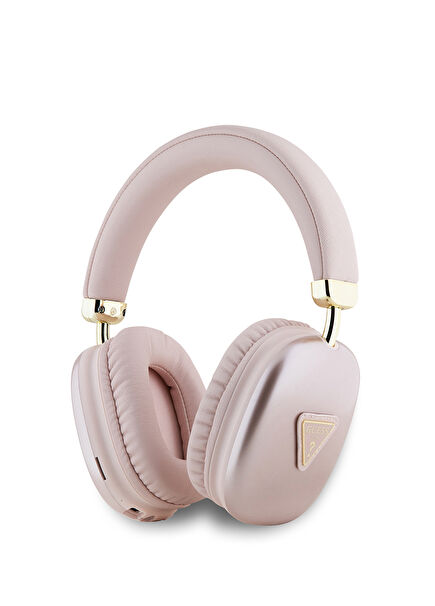 Pink On-Ear Bluetooth Headphones