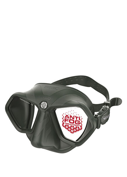 Antifog Green Diving Mask