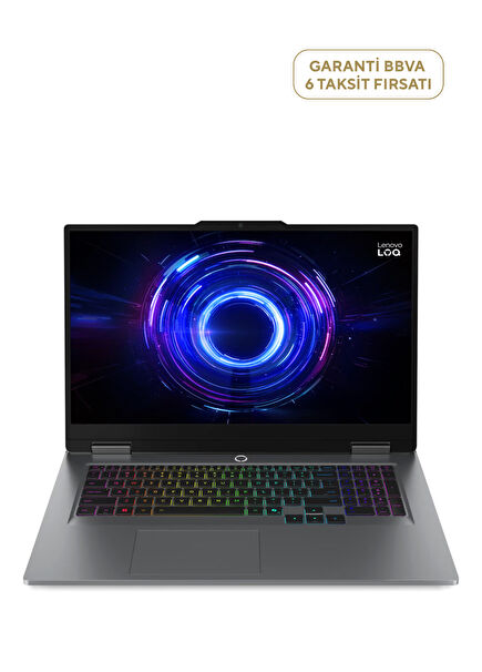 Lenovo Loq 17IRX10 Intel Core I7-14700HX 32GB 1tb SSD Geforce Rtx 5070 8gb (115W) 17.3" Fhd IPS Panel 165Hz Freedos Portable Computer 83JH00BCTR