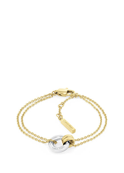 CKJ35000632 Gold Metallic Grey Steel Women's Bracelet