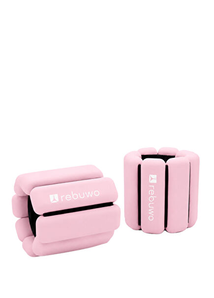 Pink Silicone Foot and Wrist Weight