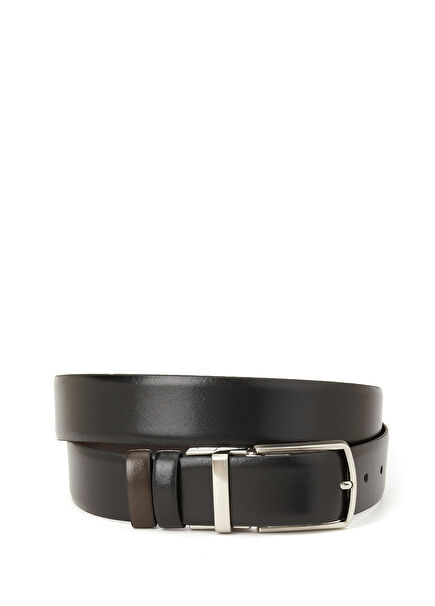 Brown Men's Leather Belt