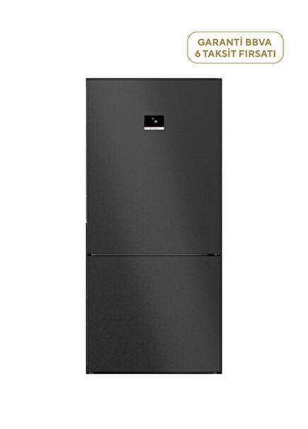 KGP86AXB0N Serie 9 Siyah Inox Alttan Donduruculu NoFrost Buzdolabı 621 lt