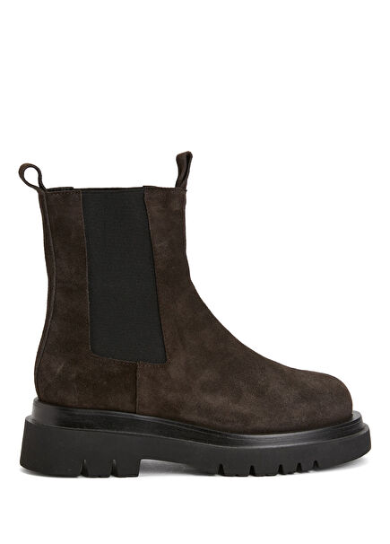 Brown Women's Suede Boots