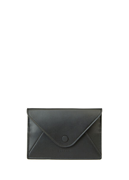 Black Unisex Travel Wallet