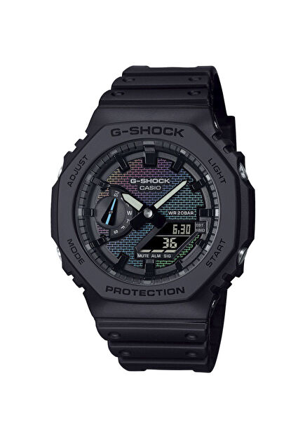 G-Shock GA-2100RW-1ADR Siyah Silikon Erkek Kol Saati