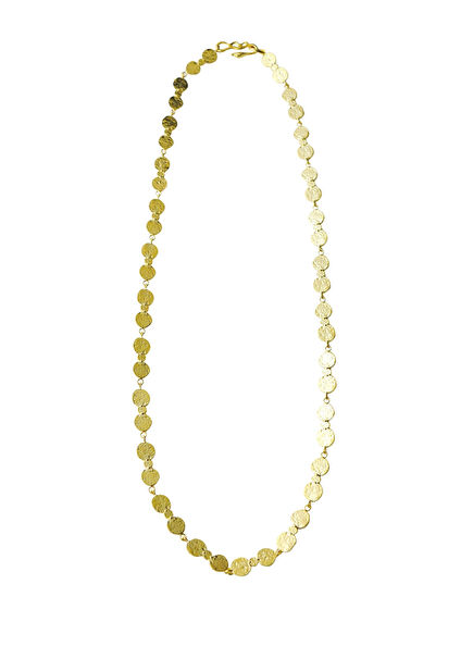 Golden Scale Gold Plated Necklace