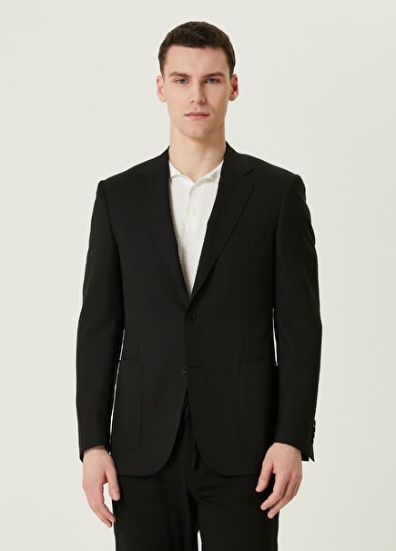 Black Wool Coat