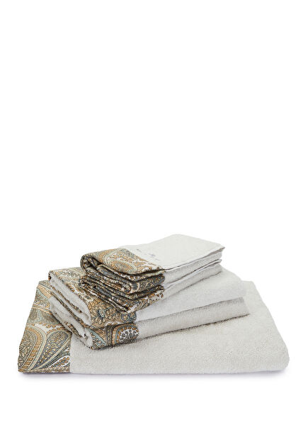 Giano Beige Set Of 5 Towels