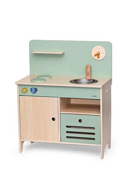 Renkli Ahşap Mutfak Oyuncağı