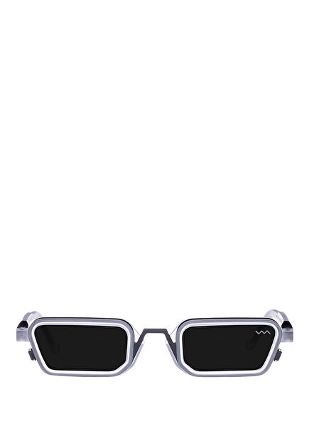 WL0074 51 Cristal Matte Grey Aluminum Women's Sunglasses