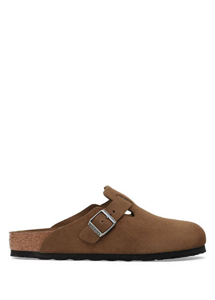 Boston Brown Women's Suede Slippers