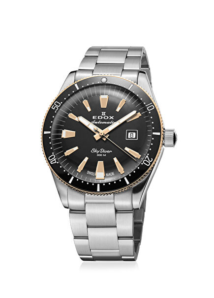 80126-357RNM-NIRB Skydiver Grey Steel Men's Wristwatch