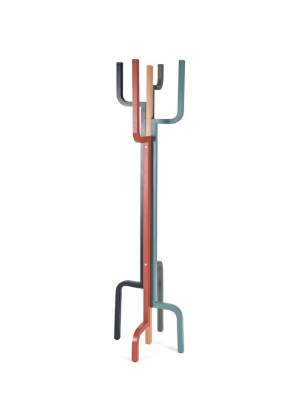 Ways Renkli Ahşap Askılık