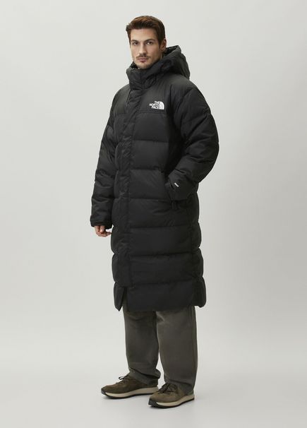 Nuptse Black Hooded Parka
