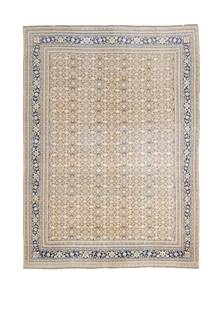Minab Oriental Pattern Hand Woven Persian Carpet 298x398 cm